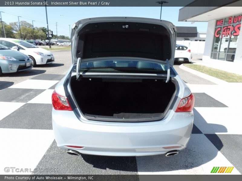 Iridescent Silver Blue Pearl / Gray 2013 Hyundai Sonata SE
