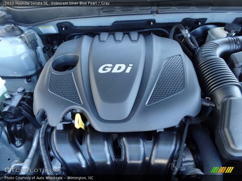 Iridescent Silver Blue Pearl / Gray 2013 Hyundai Sonata SE