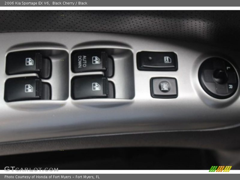 Black Cherry / Black 2006 Kia Sportage EX V6