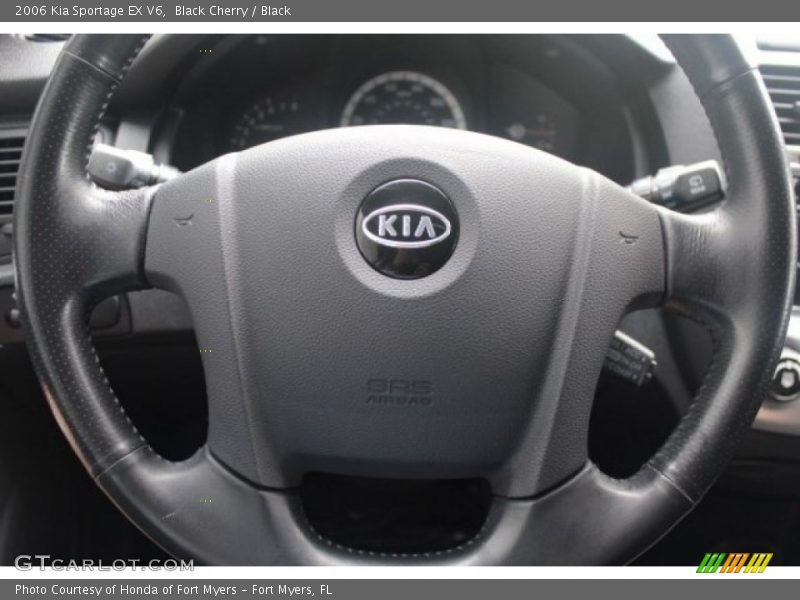 Black Cherry / Black 2006 Kia Sportage EX V6