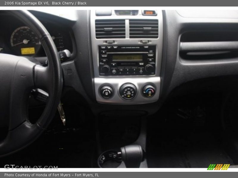 Black Cherry / Black 2006 Kia Sportage EX V6