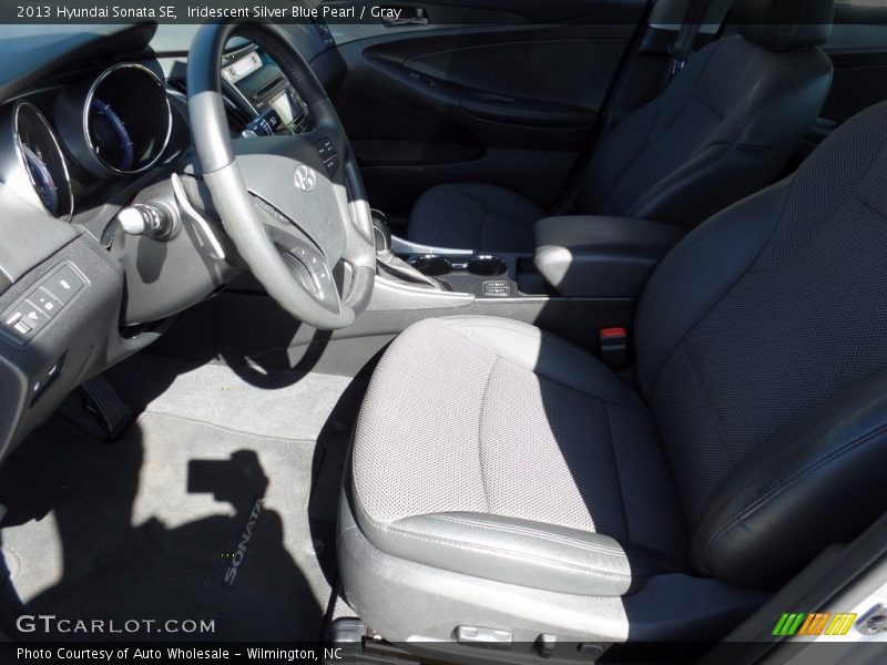Iridescent Silver Blue Pearl / Gray 2013 Hyundai Sonata SE