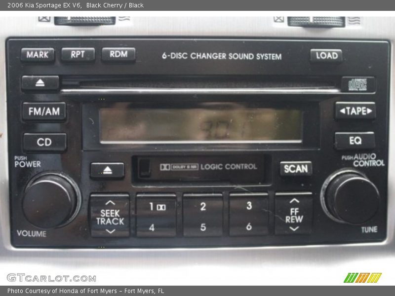 Black Cherry / Black 2006 Kia Sportage EX V6