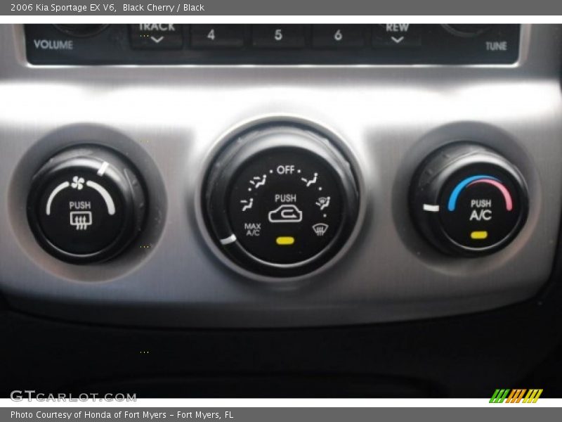 Black Cherry / Black 2006 Kia Sportage EX V6