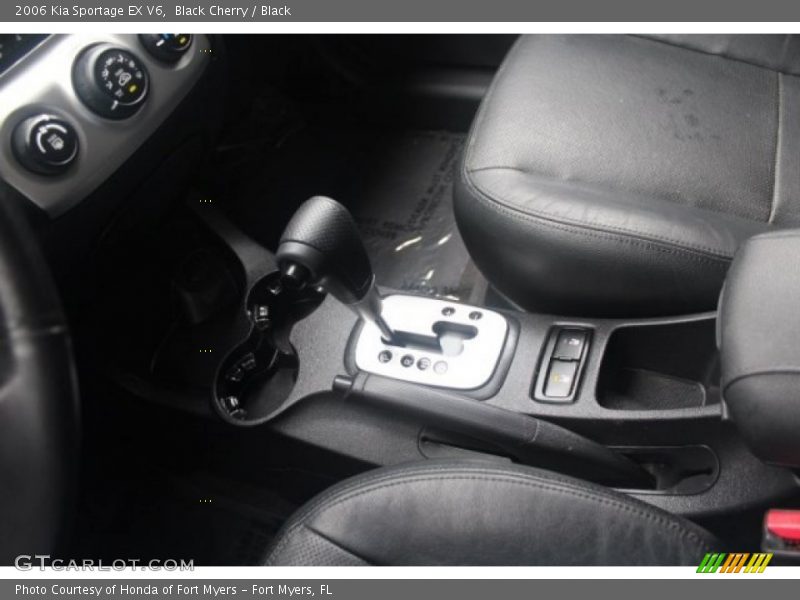 Black Cherry / Black 2006 Kia Sportage EX V6
