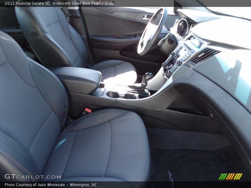 Iridescent Silver Blue Pearl / Gray 2013 Hyundai Sonata SE
