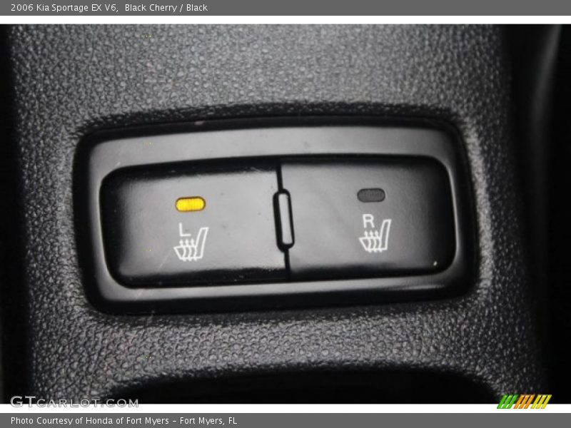 Black Cherry / Black 2006 Kia Sportage EX V6