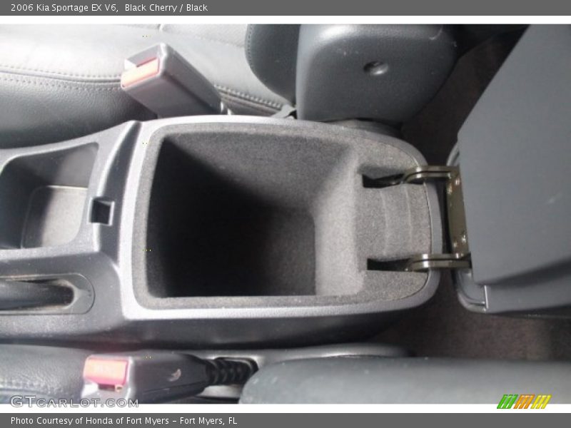 Black Cherry / Black 2006 Kia Sportage EX V6