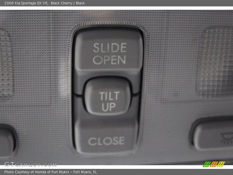 Black Cherry / Black 2006 Kia Sportage EX V6