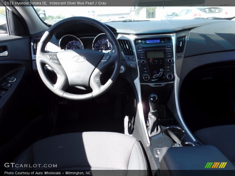 Iridescent Silver Blue Pearl / Gray 2013 Hyundai Sonata SE