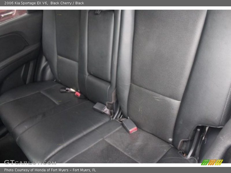 Black Cherry / Black 2006 Kia Sportage EX V6