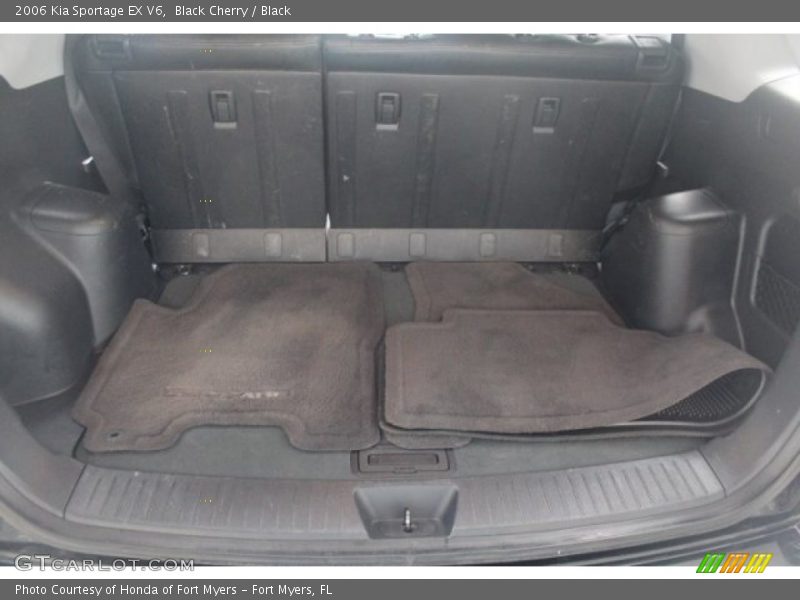 Black Cherry / Black 2006 Kia Sportage EX V6