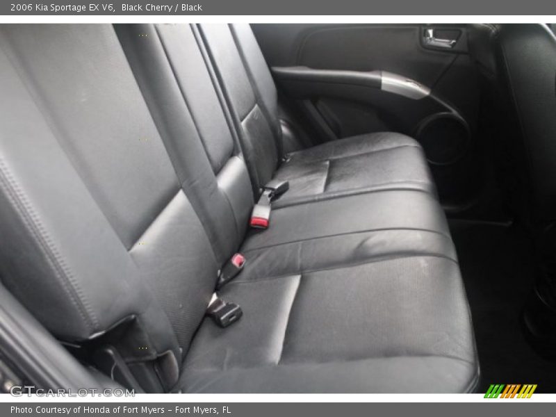 Black Cherry / Black 2006 Kia Sportage EX V6