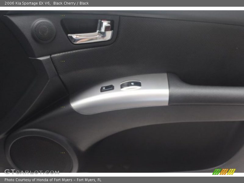 Black Cherry / Black 2006 Kia Sportage EX V6