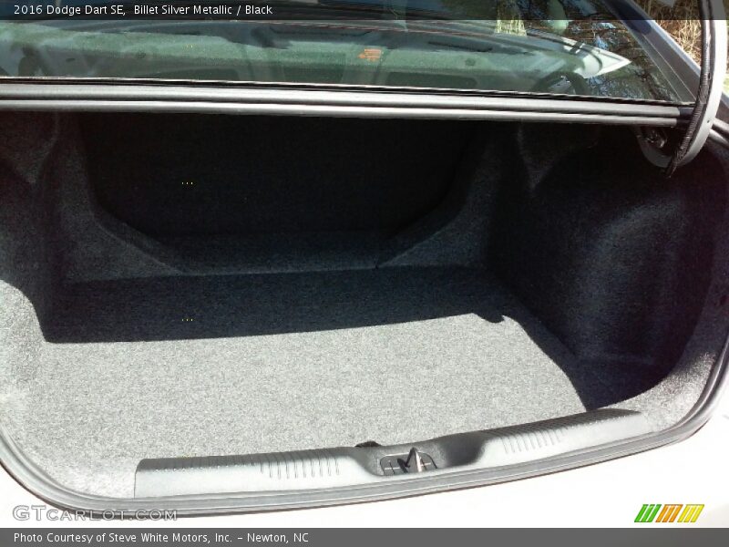 Billet Silver Metallic / Black 2016 Dodge Dart SE