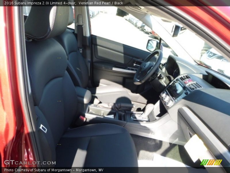 Venetian Red Pearl / Black 2016 Subaru Impreza 2.0i Limited 4-door