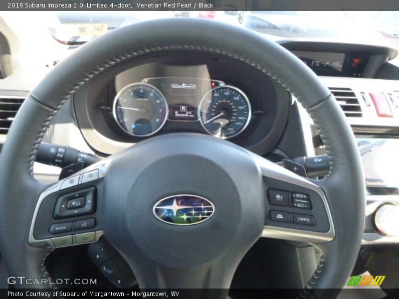 Venetian Red Pearl / Black 2016 Subaru Impreza 2.0i Limited 4-door