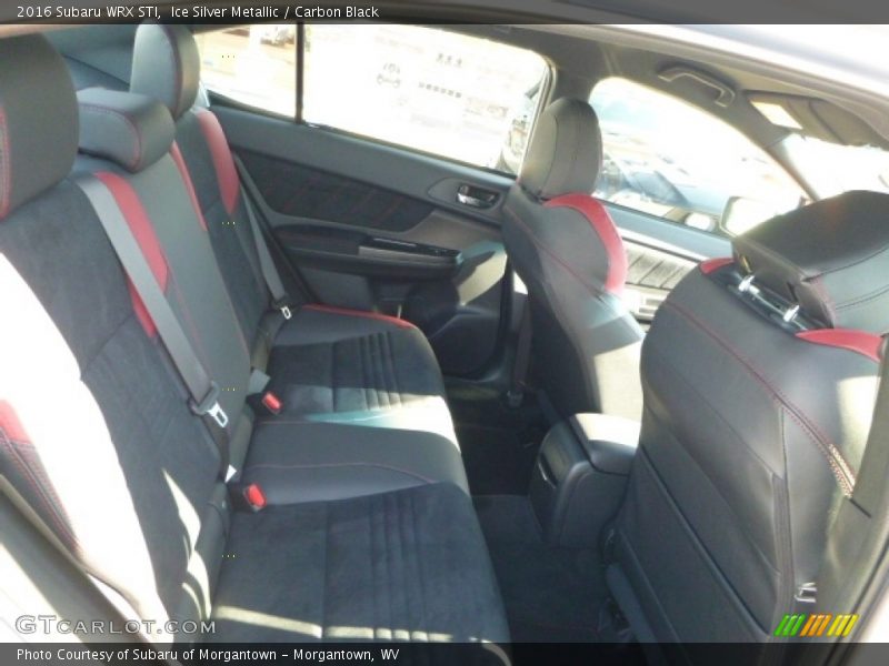 Ice Silver Metallic / Carbon Black 2016 Subaru WRX STI