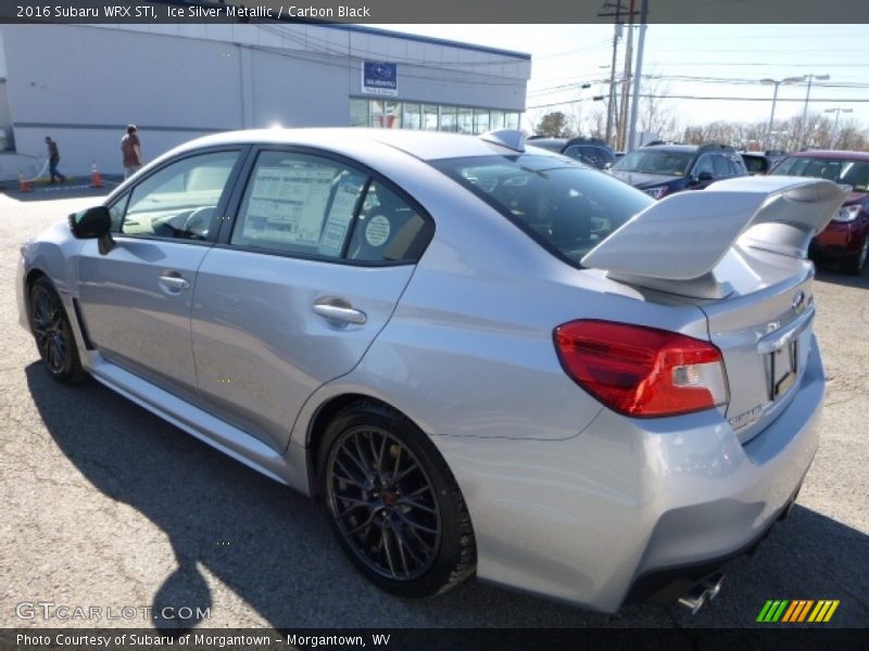 Ice Silver Metallic / Carbon Black 2016 Subaru WRX STI