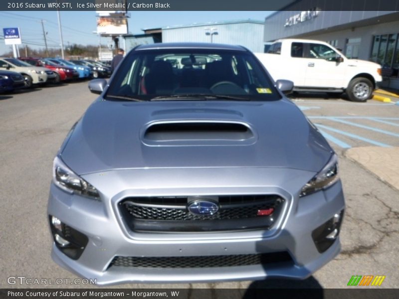 Ice Silver Metallic / Carbon Black 2016 Subaru WRX STI