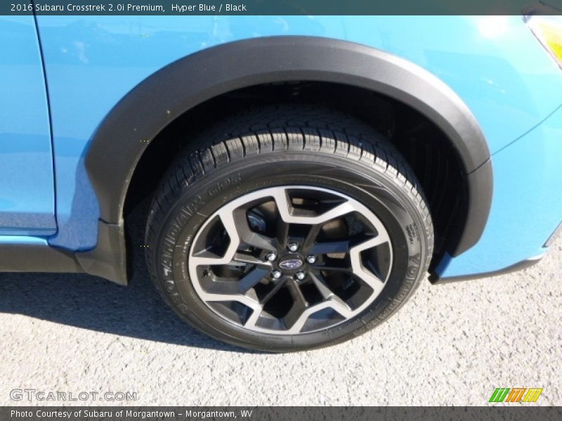 Hyper Blue / Black 2016 Subaru Crosstrek 2.0i Premium