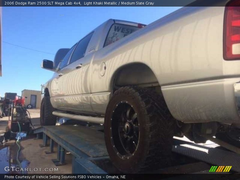 Light Khaki Metallic / Medium Slate Gray 2006 Dodge Ram 2500 SLT Mega Cab 4x4