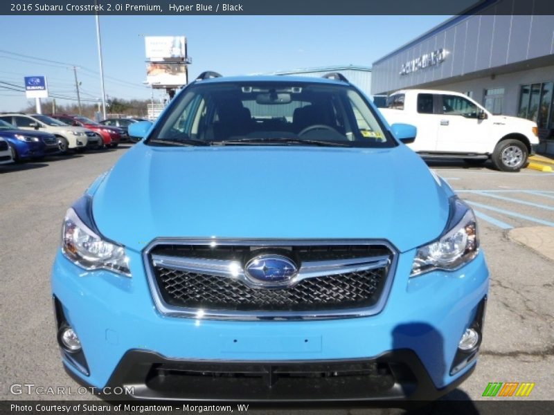Hyper Blue / Black 2016 Subaru Crosstrek 2.0i Premium