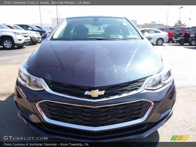 Blue Ray Metallic / Jet Black 2016 Chevrolet Cruze LS Sedan