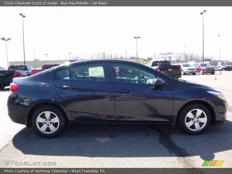 Blue Ray Metallic / Jet Black 2016 Chevrolet Cruze LS Sedan