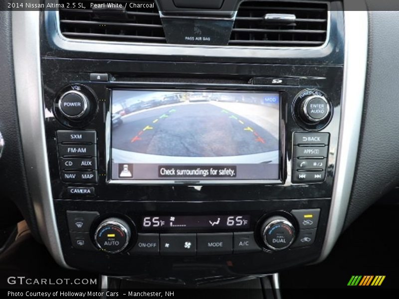 Pearl White / Charcoal 2014 Nissan Altima 2.5 SL