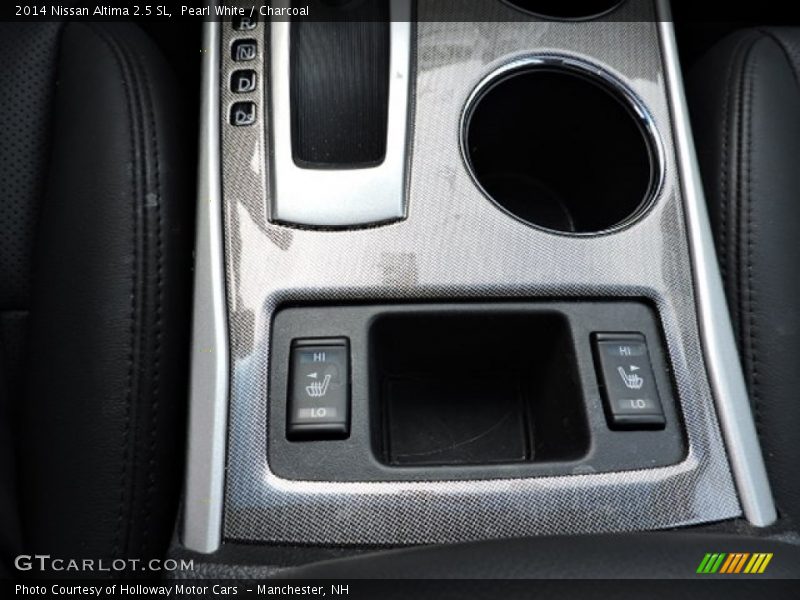 Pearl White / Charcoal 2014 Nissan Altima 2.5 SL