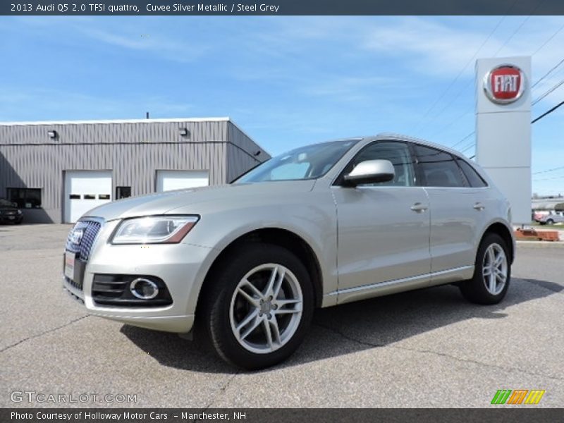 Cuvee Silver Metallic / Steel Grey 2013 Audi Q5 2.0 TFSI quattro