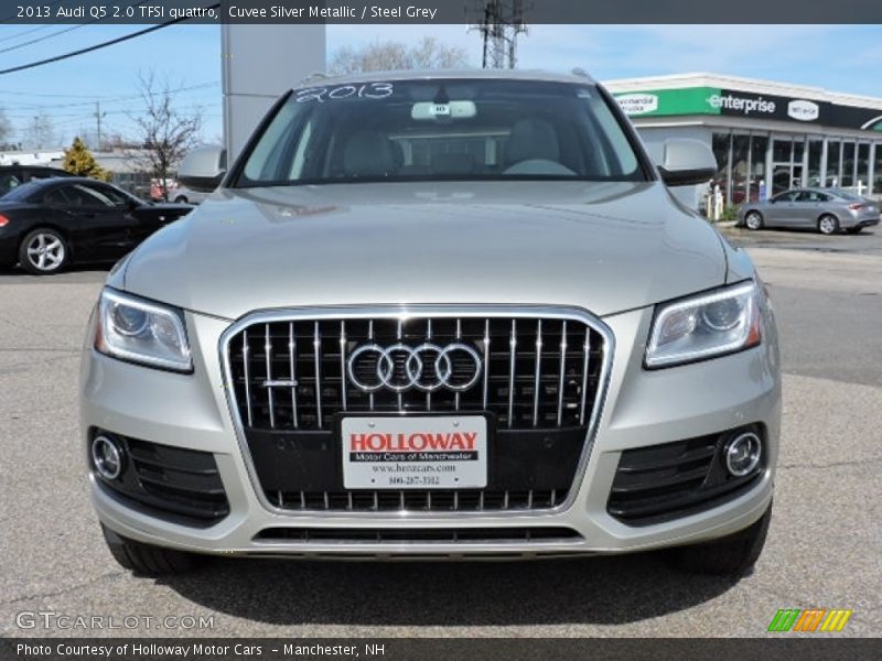 Cuvee Silver Metallic / Steel Grey 2013 Audi Q5 2.0 TFSI quattro