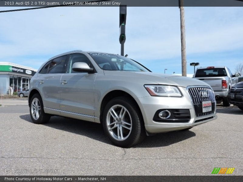 Cuvee Silver Metallic / Steel Grey 2013 Audi Q5 2.0 TFSI quattro