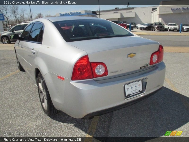 Silver Ice Metallic / Ebony 2011 Chevrolet Malibu LT