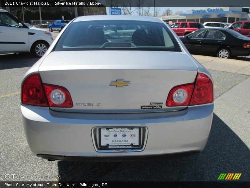 Silver Ice Metallic / Ebony 2011 Chevrolet Malibu LT