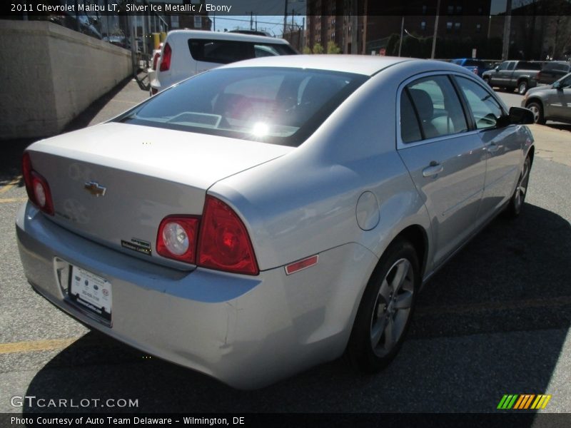 Silver Ice Metallic / Ebony 2011 Chevrolet Malibu LT