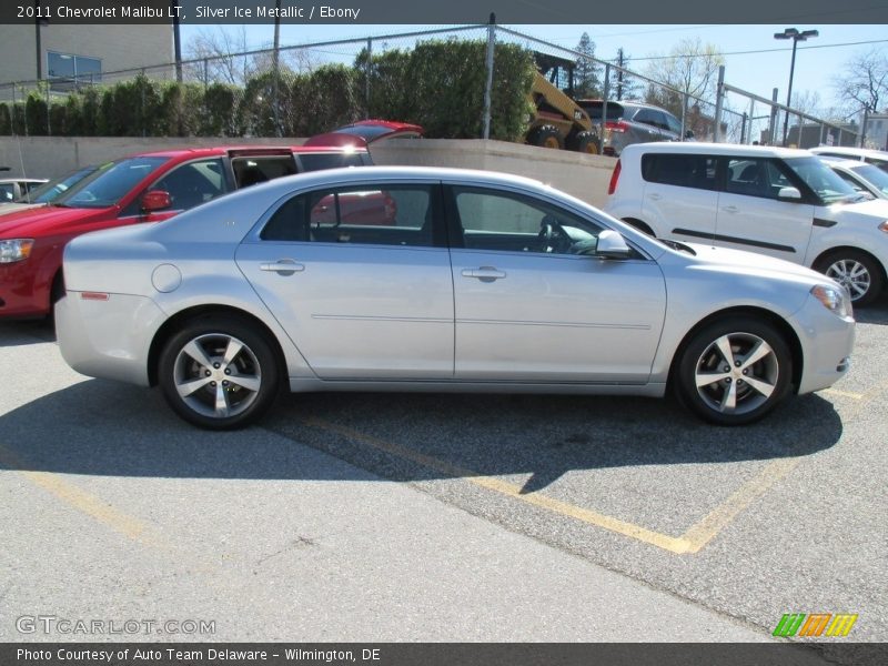 Silver Ice Metallic / Ebony 2011 Chevrolet Malibu LT