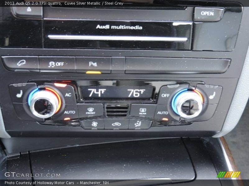 Cuvee Silver Metallic / Steel Grey 2013 Audi Q5 2.0 TFSI quattro