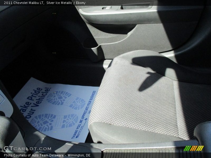 Silver Ice Metallic / Ebony 2011 Chevrolet Malibu LT