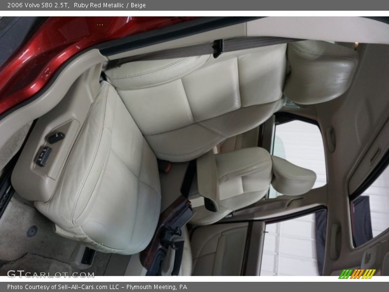 Ruby Red Metallic / Beige 2006 Volvo S80 2.5T