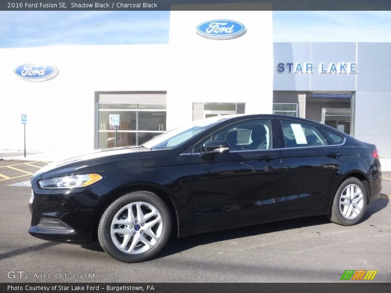 Shadow Black / Charcoal Black 2016 Ford Fusion SE