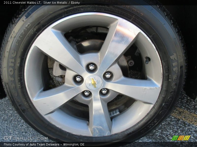 Silver Ice Metallic / Ebony 2011 Chevrolet Malibu LT