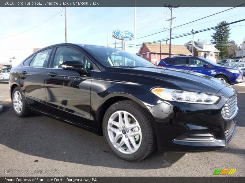 Shadow Black / Charcoal Black 2016 Ford Fusion SE