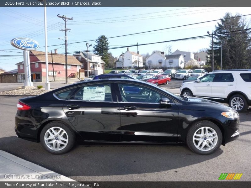 Shadow Black / Charcoal Black 2016 Ford Fusion SE