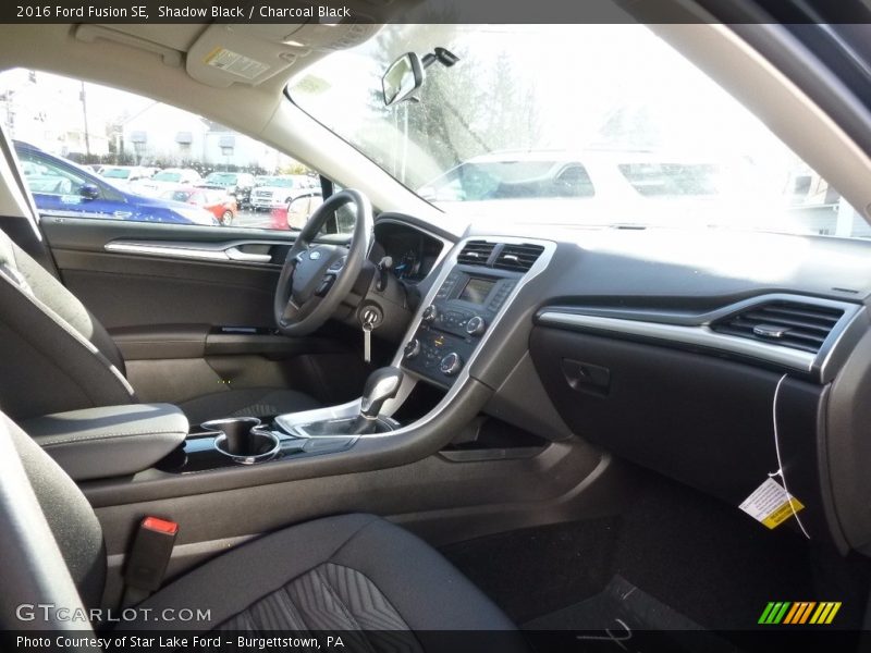 Shadow Black / Charcoal Black 2016 Ford Fusion SE