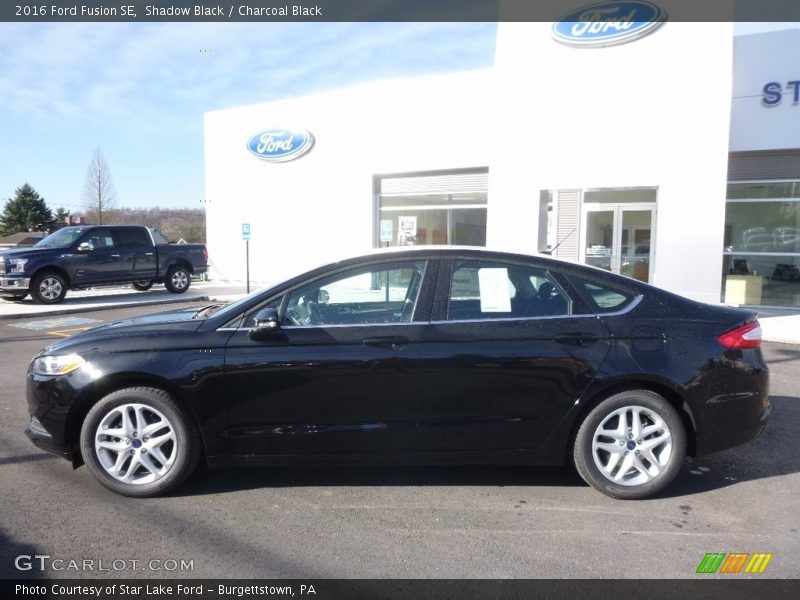 Shadow Black / Charcoal Black 2016 Ford Fusion SE