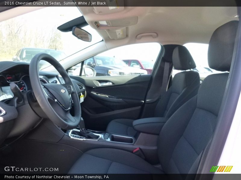 Summit White / Jet Black 2016 Chevrolet Cruze LT Sedan