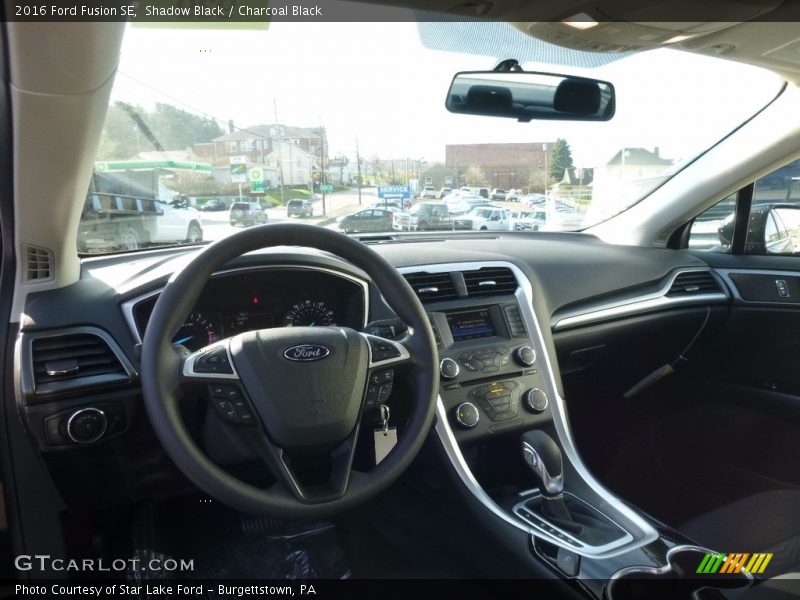 Shadow Black / Charcoal Black 2016 Ford Fusion SE