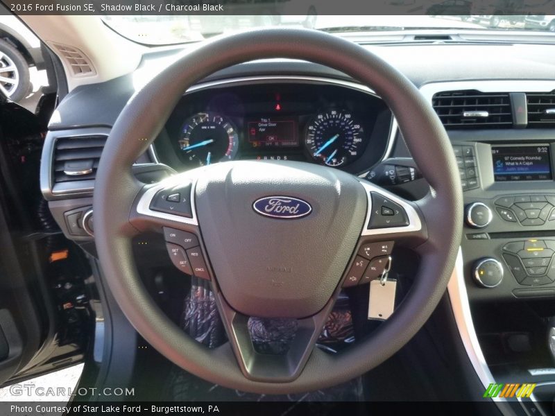 Shadow Black / Charcoal Black 2016 Ford Fusion SE